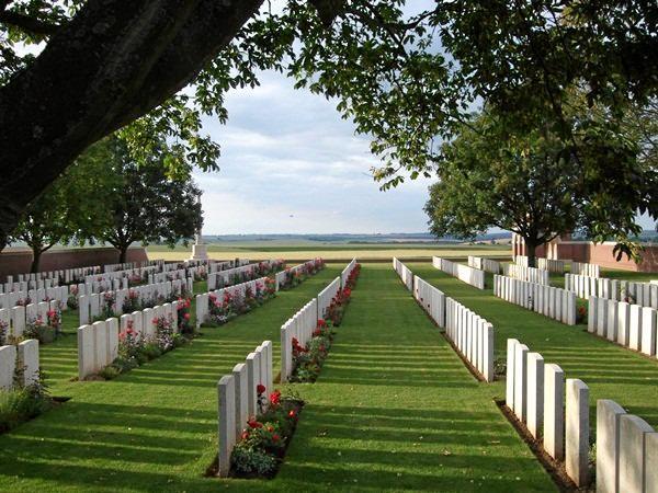 Beacon Cemetery in France.