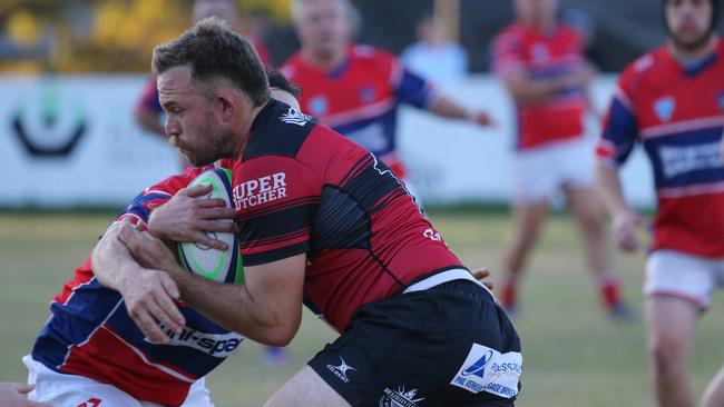 Gold Coast Rugby Union match between Griffith and Bond. Match Played at Griffiths Home ground at Benowa . Pic Mike Batterham