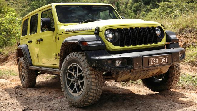 The new engine hasn’t changed the character of the Wrangler. Picture: Supplied.