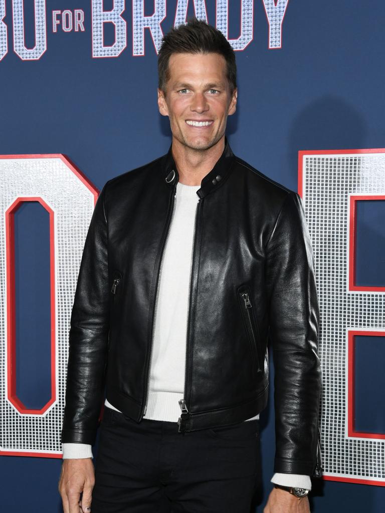 Tom Brady at a film premiere in January. Photo by Jon Kopaloff/Getty Images.