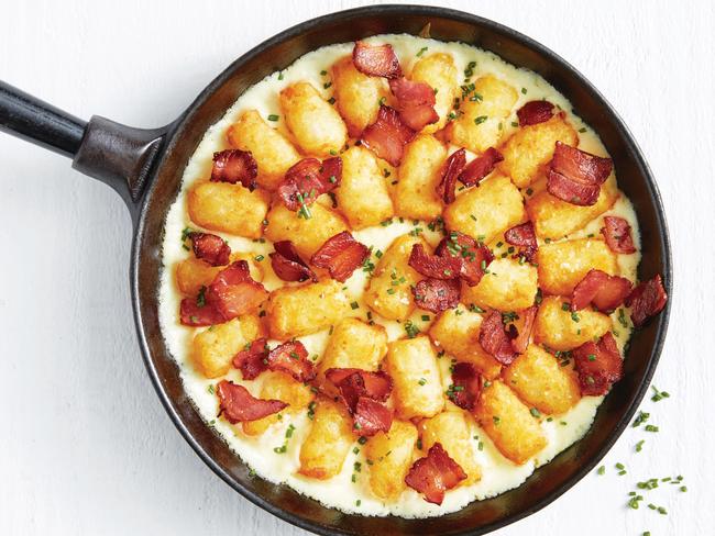 More please. Creamy potato gem bake.