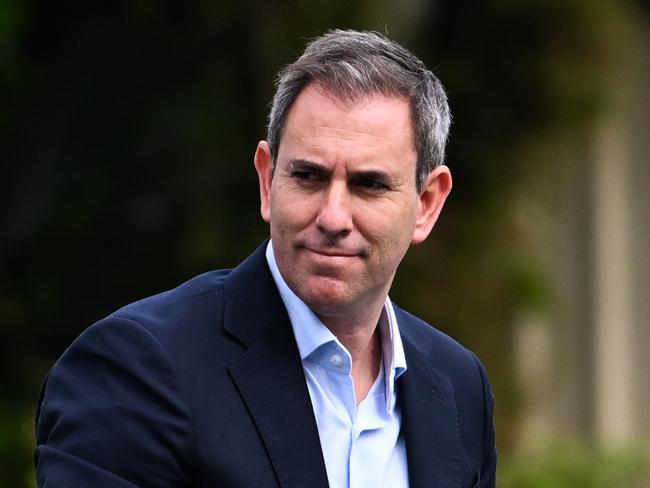 BRISBANE, AUSTRALIA - NewsWire Photos - MAY 14, 2025.Federal Treasurer Jim Chalmers during a press conference in Brisbane, discussing wages growth data.Picture: Dan Peled / NewsWire