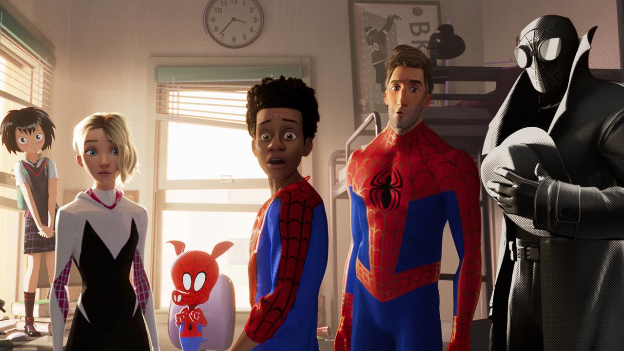 Spider-peeps assemble! (Sony Pictures Animation via AP)