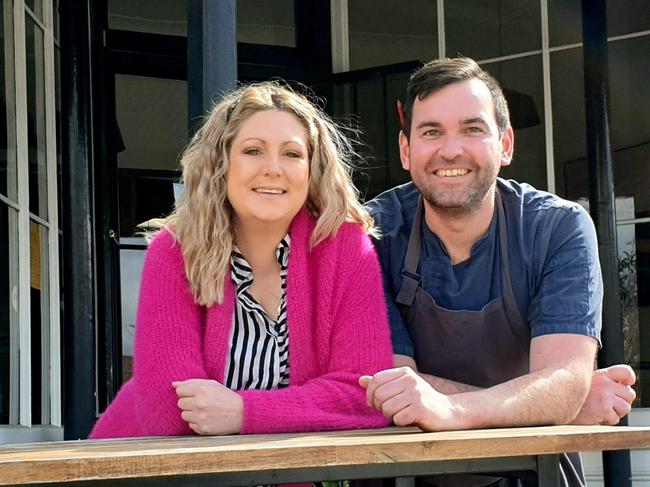 Dan and Annika Moss at Terroir, Auburn