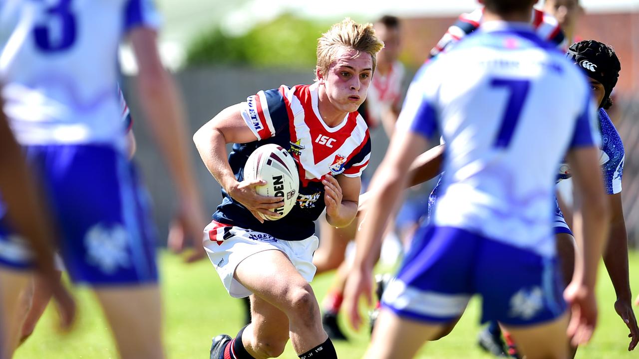 QSSRL; Aaron Payne Cup - Ignatius Park College and St Pats, Mackay. Mackays' Toby Thorburn. Picture: Alix Sweeney