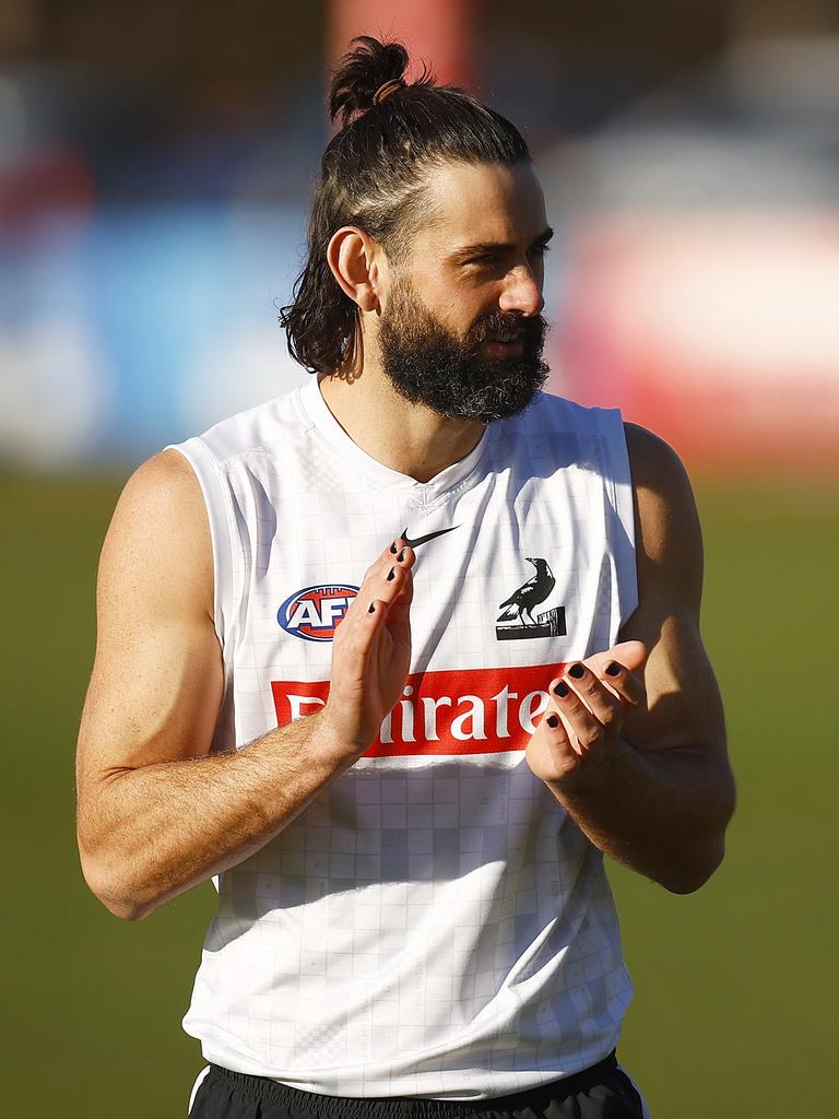 How will Brodie Grundy score playing alongside Max Gawn? Picture: Daniel Pockett/Getty Images