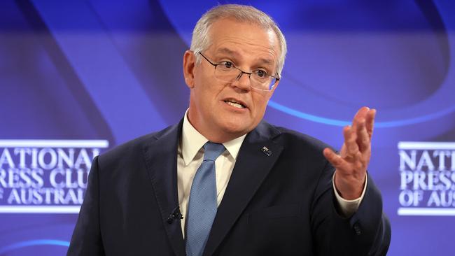 Scott Morrison says ‘I’ll take my fair share of the criticism and the blame’. Picture: Gary Ramage