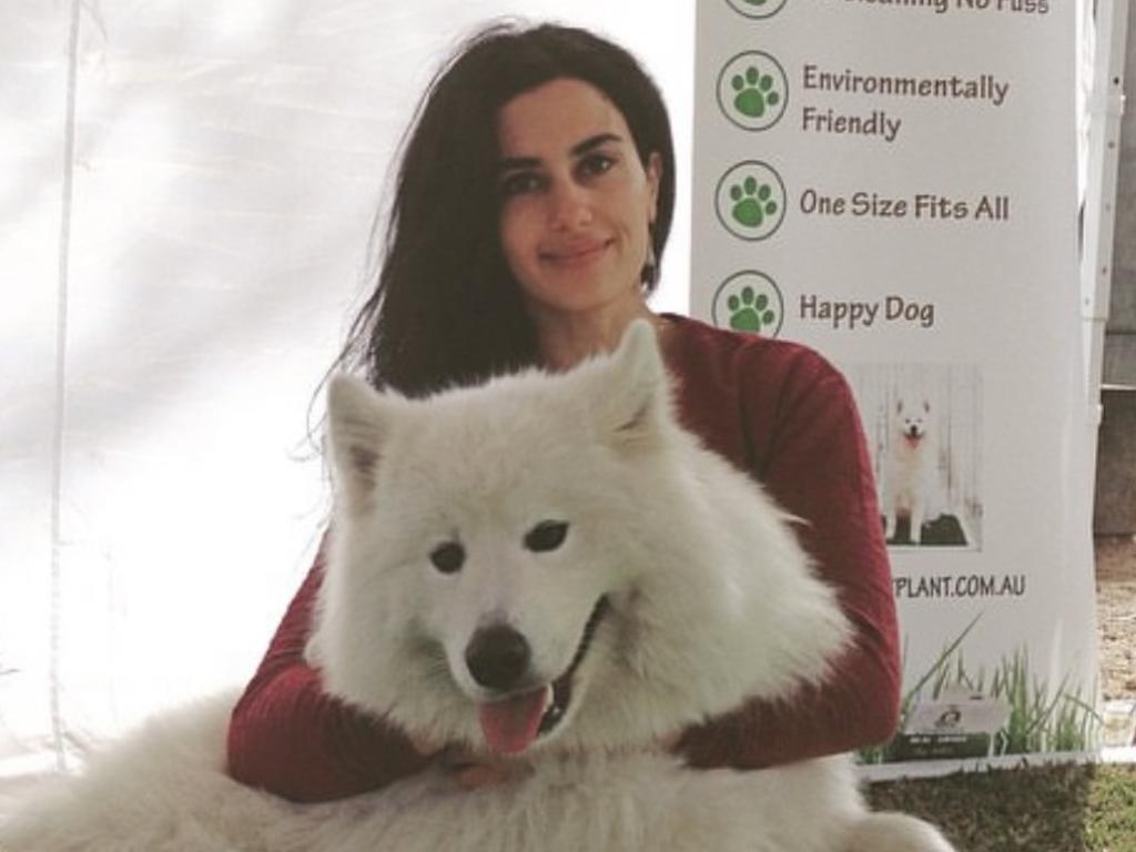 She launched the product in 2019 after struggling to find a suitable bed for her dog Barney. Picture: TikTok/JuliaSakr