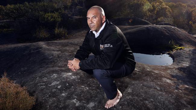 Metropolitan Local Aboriginal Land Council CEO Nathan Moran. Picture: Sam Ruttyn