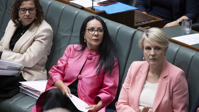 Linda Burney delivered an emotional statement to the house on Tuesday. Picture: NCA NewsWire / Gary Ramage