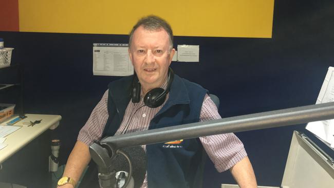 Logan FM101 radio station manager Terry Blacker.