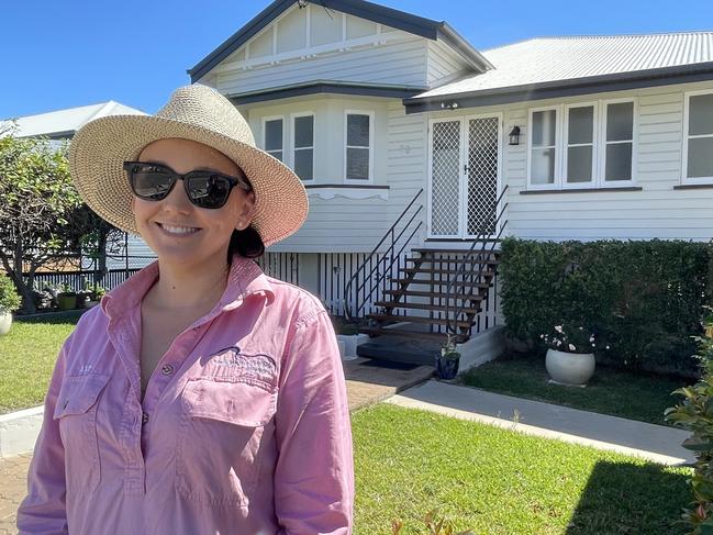 15 Aland Street owner Liz Bennetto. The Bennetto family now live out on Virginia Park Station and ran the town house as an Airbnb.