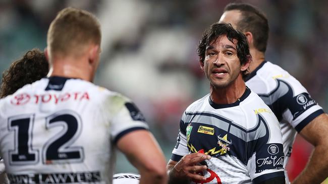 Johnathan Thurston’s second half heroics weren’t enough. Picture: Getty.