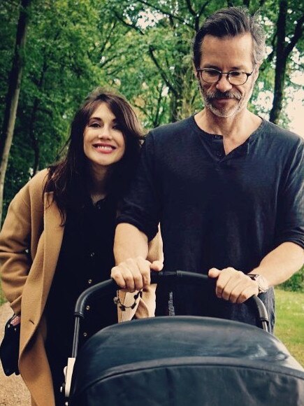 Guy Pearce and Carice van Houten welcomed their son, Monte, in 2016. Pic: Instagram/leavecaricealone