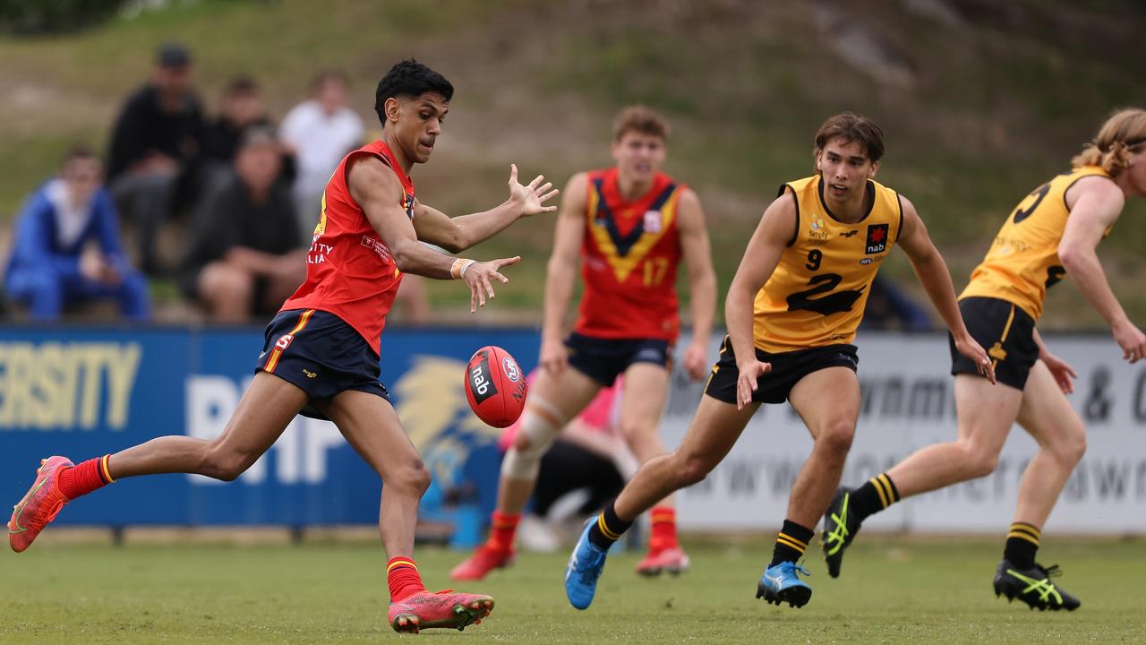 Nasiah Wanganeen-Milera is now being spoken about as a top 10 pick. Picture: Getty Images