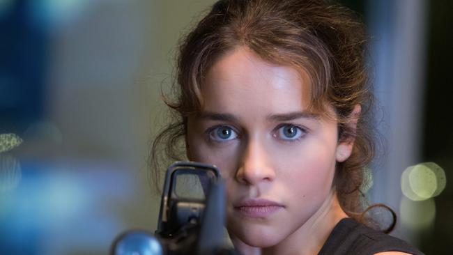 Emilia Clarke plays Sarah Connor in TERMINATOR GENISYS from Paramount Pictures and Skydance Productions.