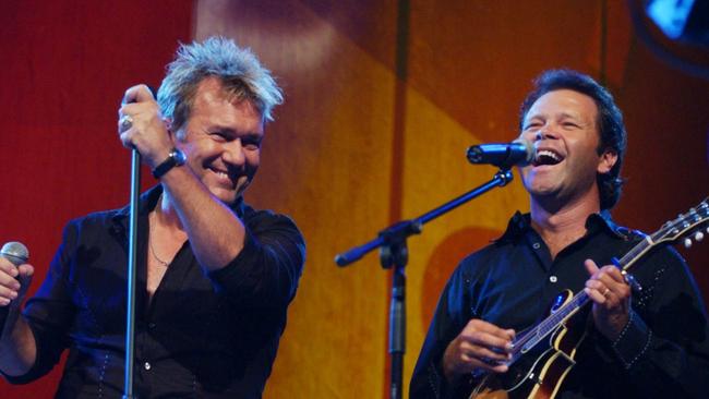 Barnes and Troy Cassar-Daley have been mates for more than two decades; here’s them playing together at the 2005 Golden Guitar Awards.