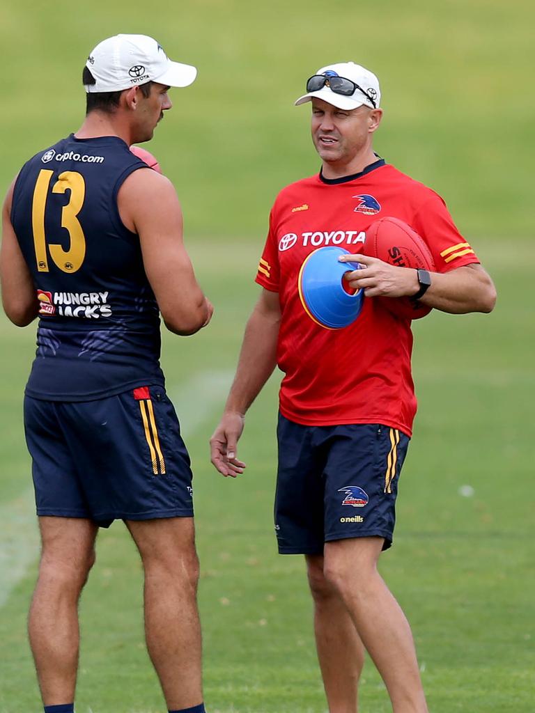 The Crows have not played a finals game since the 2017 Grand Final. Picture: Dean Martin