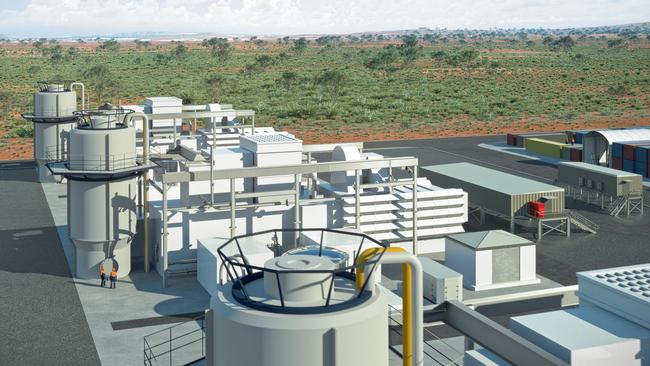 The world's biggest hydrogen production facility, power plant and storage is being planned for Whyalla.