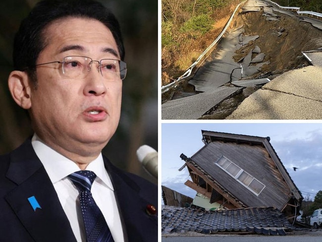 Japan officials have warned that the death toll is likely to rise.