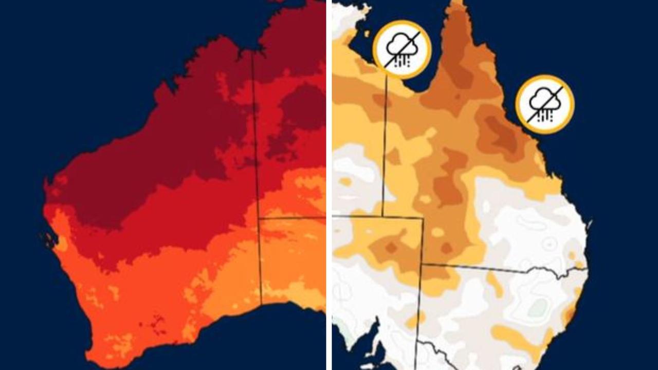 ‘Unusual’: Australian weather warning for autumn. Picture: BOM.