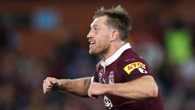 Gorden Tallis has backed Maroons five-eighth Cameron Munster to become the next Queensland great. Picture: Getty Images.