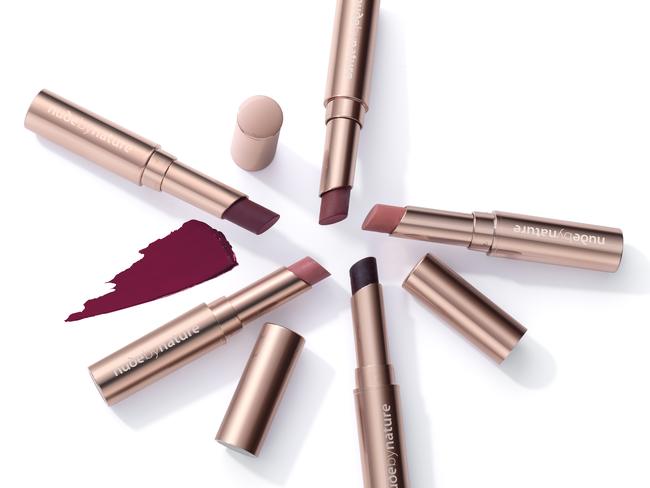 Nude by Nature offer some incredibly vivid shades that are perfect for those first trying out colour on their lips.