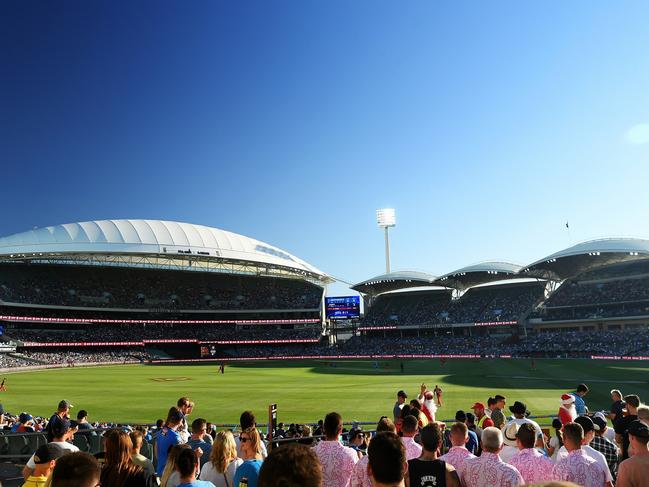 A general view of play during the Adelaide Strikers v Melbourne Renegades Big Bash League match played at Adelaide Oval on December 23, 2018. Picture: Daniel Kalisz/Getty Images