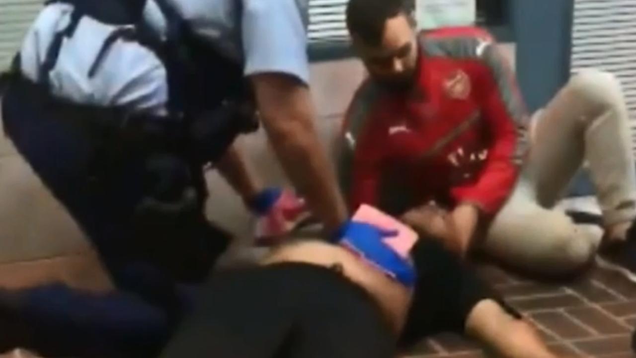 The man who tried to stop the attack is being hailed as a hero. Picture: 9 NEWS