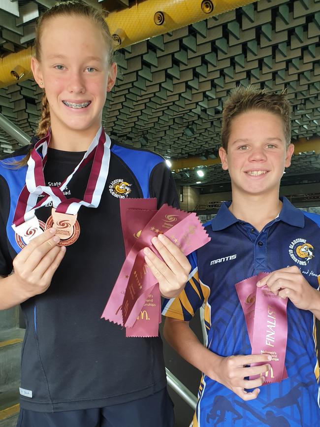 Finalists Shianne Plunkett and Kane Martin