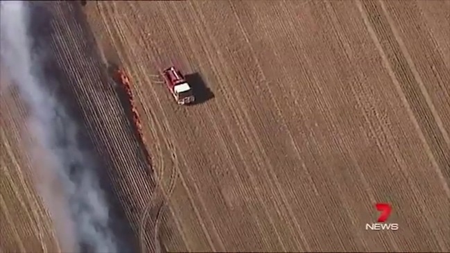 Fire at Bute, Mid North SA (7 News)