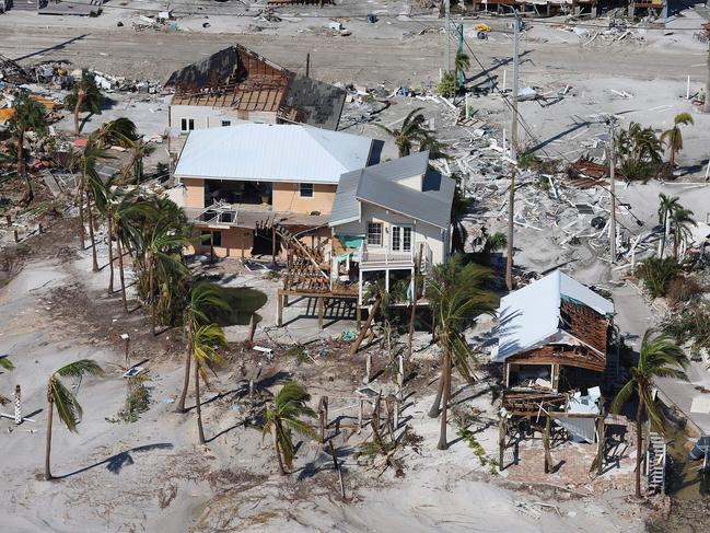 More recent builds were able to somewhat withstand the force of the Hurricane. Picture Getty Images