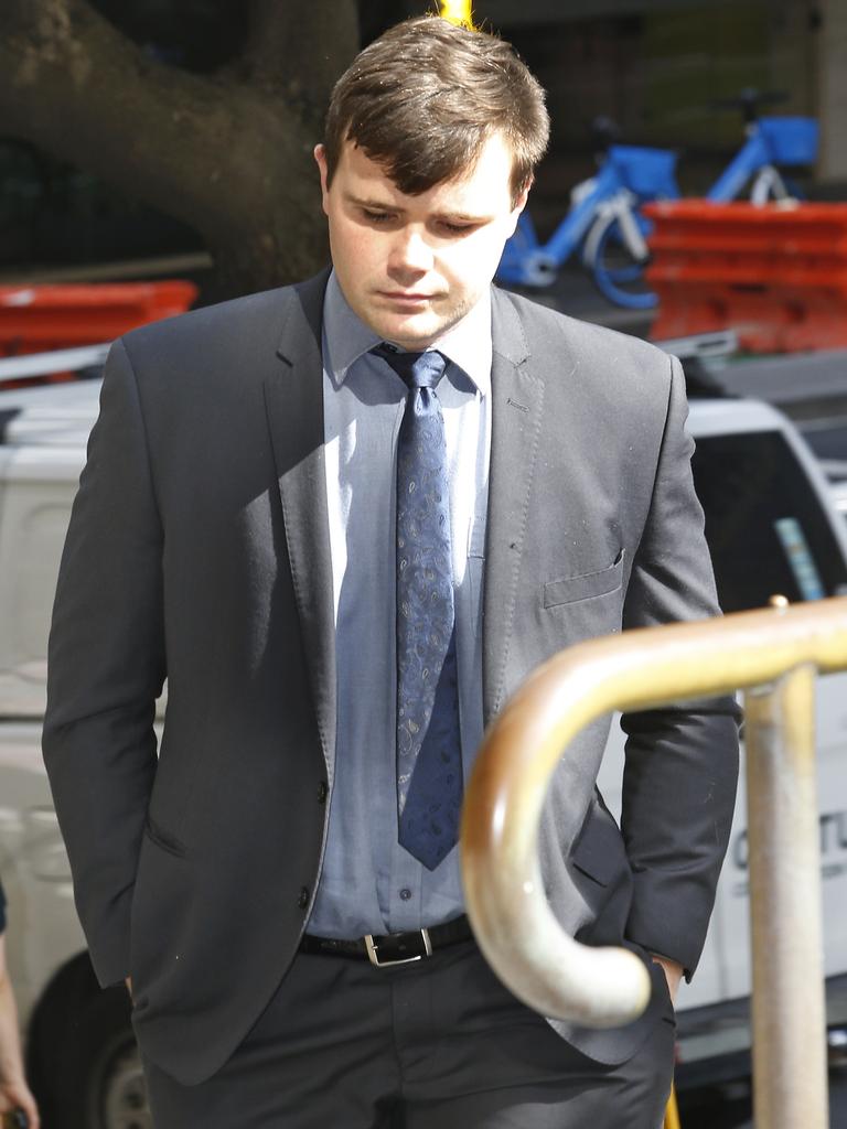 The court was told he sexted a 15-year-old girl for six months. Picture: NewsWire / John Appleyard