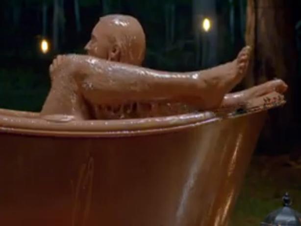 Bachelor’s chocolate bath gets steamy