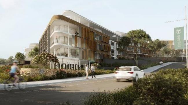 An artist impression of the proposed Maryfields Living development. Picture: Supplied