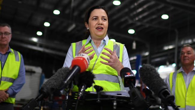 Queensland Premier Annastacia Palaszczuk. Picture: NCA NewsWire/Dan Peled