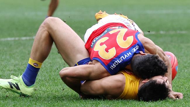 Three weeks as well for you, Charlie. (Photo by Will Russell/AFL Photos via Getty Images)