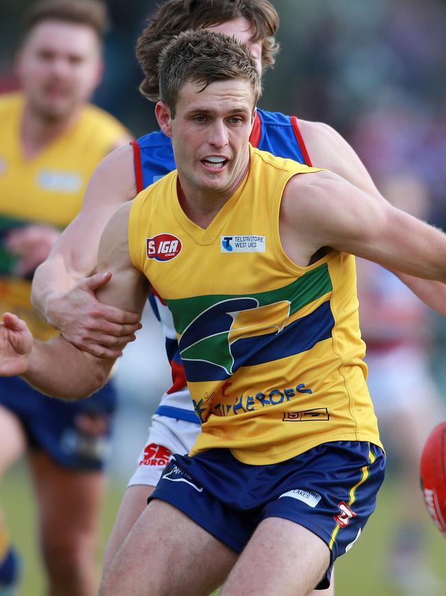 Jarred Allmond once left the Eagles for North Adelaide but he is now back at Oval Avenue.