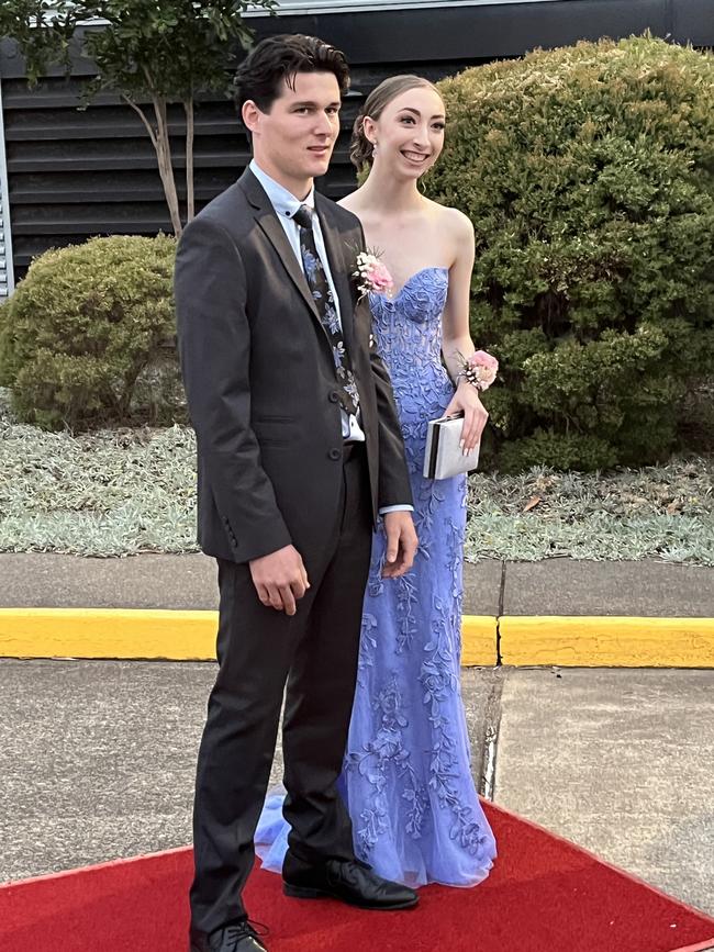 The students of St Mary's College celebrate their formal at the Brolga Theatre on Friday.