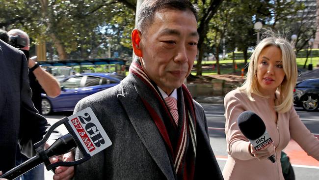 Former NSW Labor MP Ernest Wong arrives for another day of grilling at the ICAC. Picture: Toby Zerna