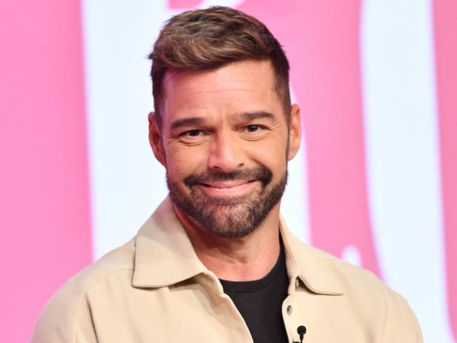 PASADENA, CALIFORNIA - FEBRUARY 05: Ricky Martin speaks on stage at the Apple TV+ presentation of "Palm Royale" during the 2024 TCA Winter Press Tour at The Langham Huntington, Pasadena on February 05, 2024 in Pasadena, California. (Photo by Jerod Harris/Getty Images)