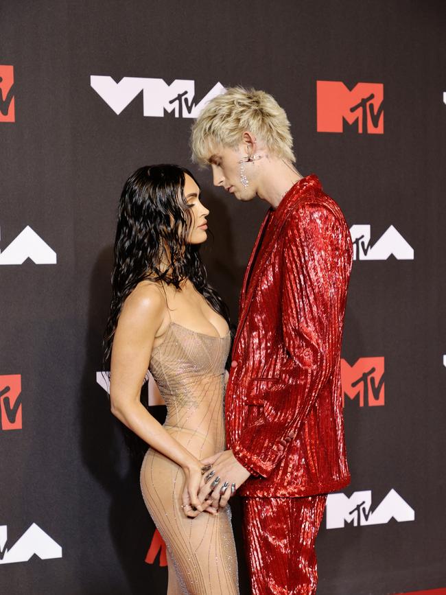 The couple’s affection on red carpets grabbed headlines. Picture: Jamie McCarthy/Getty Images