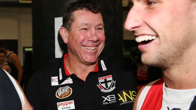 Brett Ratten has given the Saints a new lease on life since he took over as caretaker from Alan Richardson. Picture: Getty Images