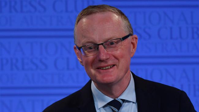 Christmas spending will collide with the inflation-boosting combination of labour shortages, thanks to the people-lockout, and all the global supply issues that have spurred the supposedly ‘transitory’ global inflation that has taken central bankers by ‘surprise’. Above, Australia's central bank chief, Reserve Bank governor Philip Lowe. Picture: Sam Mooy/Getty Images