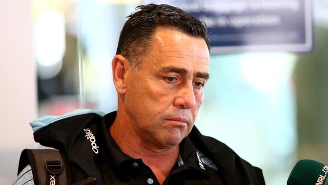 Former Cronulla Sharks coach Shane Flanagan. 