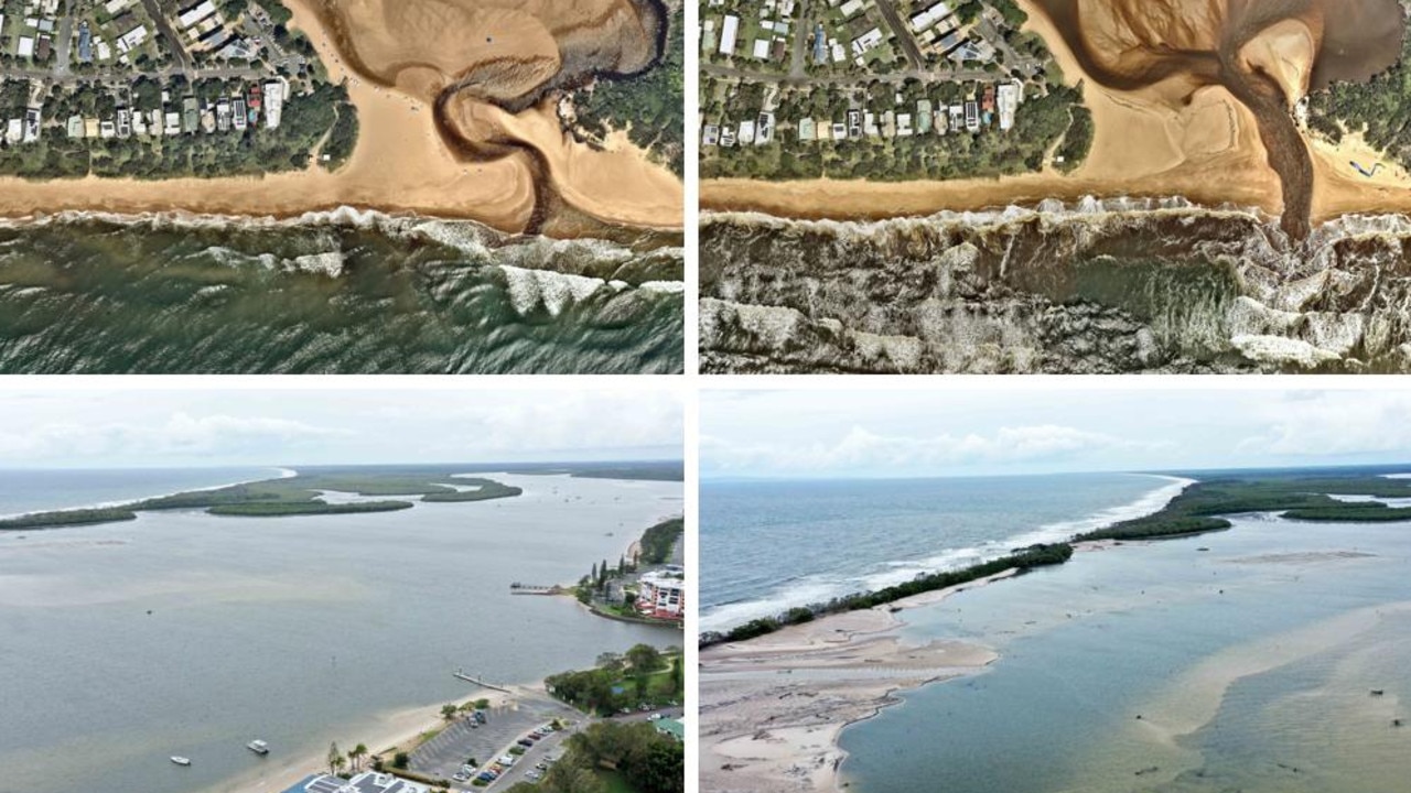 Epic images show Bribie breakthroughs, waterways transform