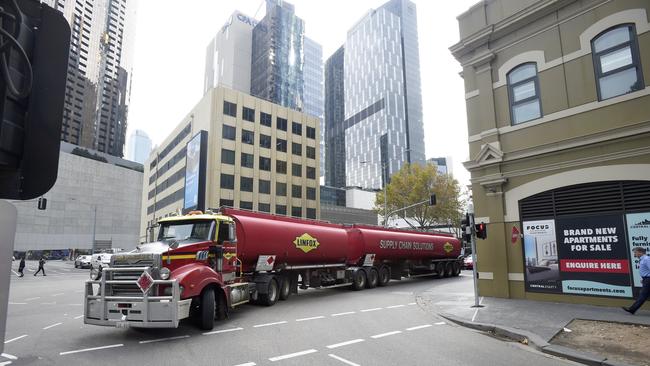 The Andrews government has committed that sum to a redesign of the Power St and City Rd intersection. Picture: Andrew Henshaw