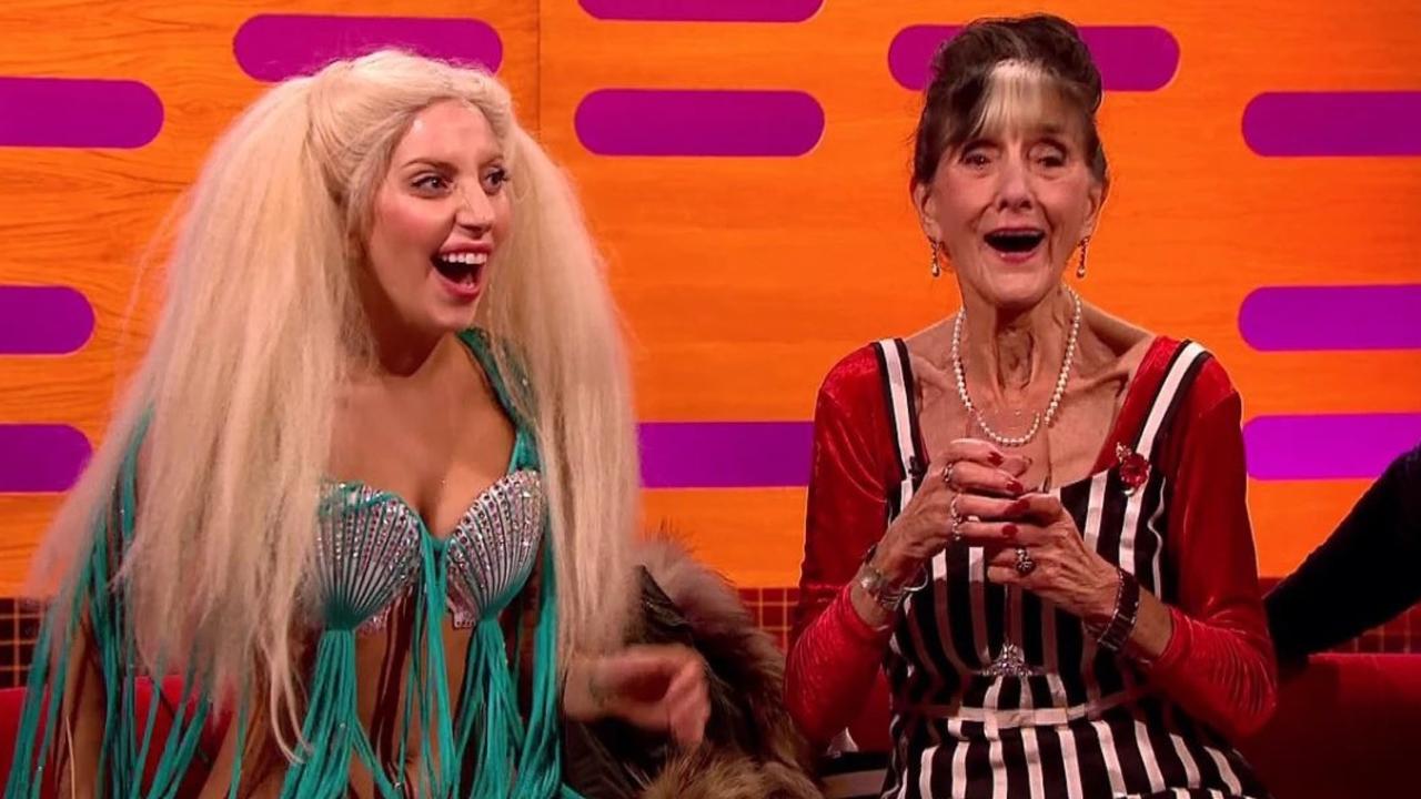 Veteran actress June Brown and Lady Gaga became instant friends on the show.