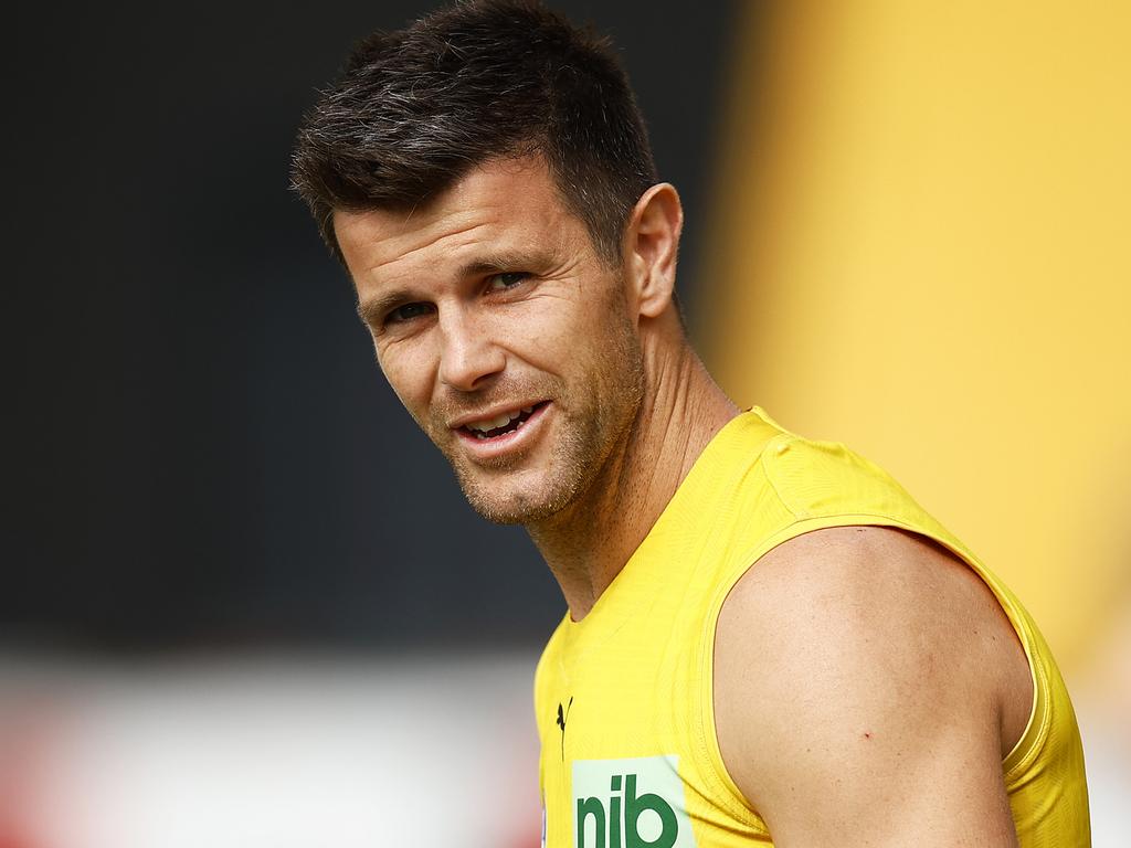 Trent Cotchin is under the microscope after a poor showing against the Blues. Picture: Getty Images