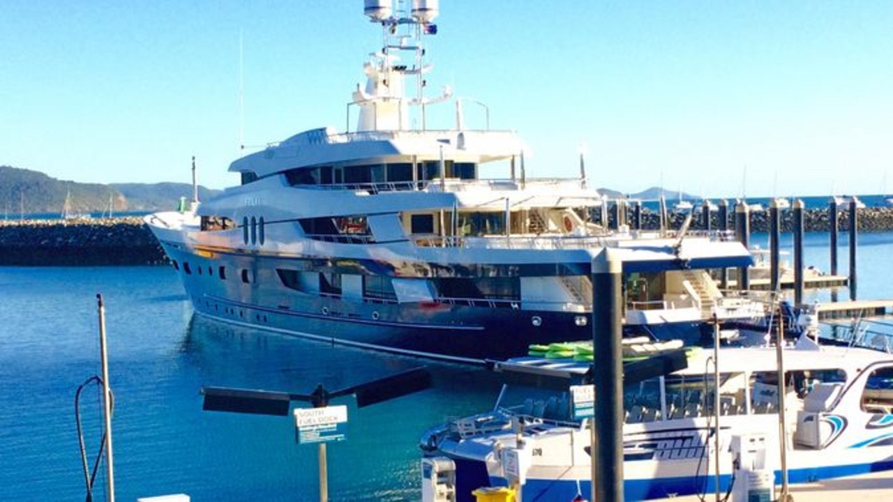 superyacht airlie beach